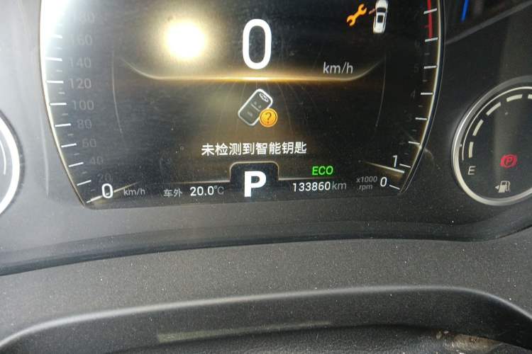 Used Chery Tiggo 8 2018 1.5 TCI Automatic Prestige 5-Seater Odometer Close Up
