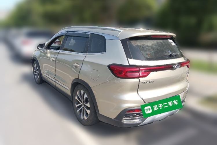 Used Chery Tiggo 8 2018 1.5 TCI Automatic Prestige 5-Seater Rear Left 45 Deg