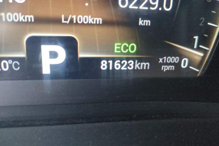 Used Chery Tiggo 8 2018 1.5 TCI Automatic Luxury 7-Seater Odometer Close Up