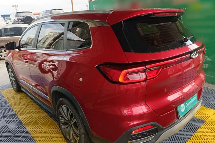 Used Chery Tiggo 8 2018 1.5 TCI Automatic Luxury 7-Seater Rear Left 45 Deg