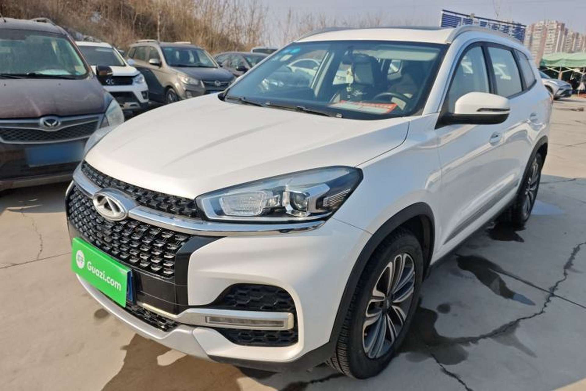 Used Chery Tiggo 8 2018 1.5 TCI Manual Luxury 5-Seater Front Left 45 Deg