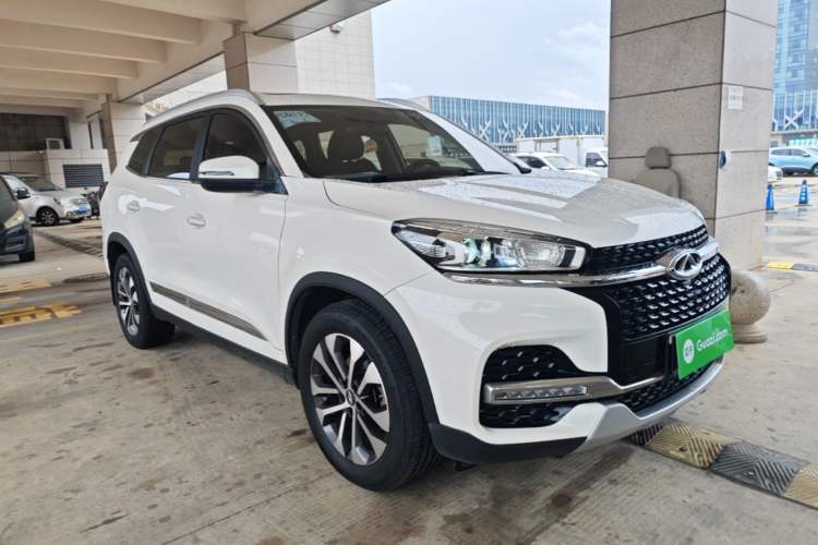 Used Chery Tiggo 8 2018 1.5 TCI Automatic Prestige 7-Seater Front Right 45 Deg