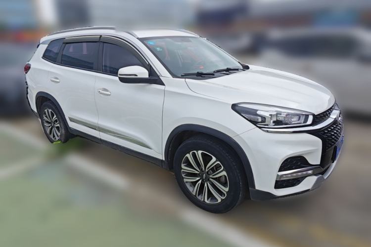 Used Chery Tiggo 8 2018 1.5 TCI Automatic Luxury 7-Seater Front Right 45 Deg