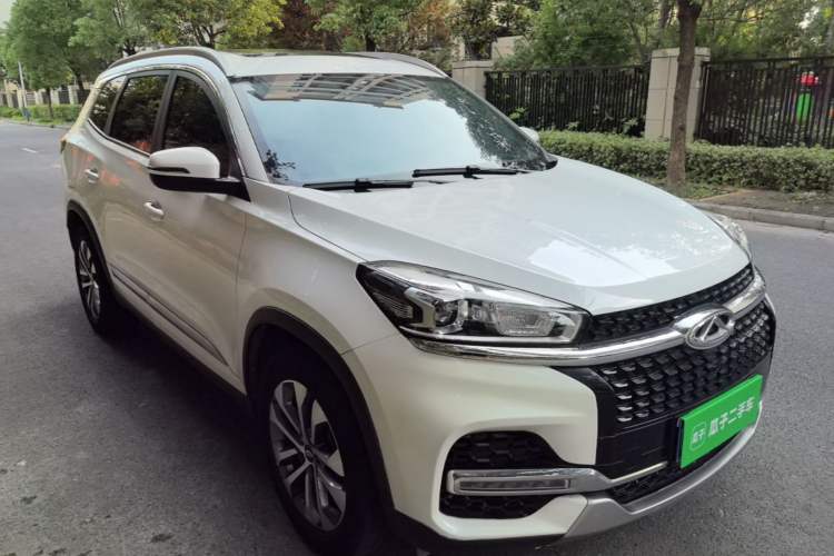 Used Chery Tiggo 8 2018 1.5 TCI Automatic Prestige 7-Seater Front Right 45 Deg