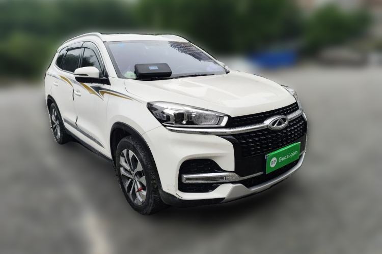 Used Chery Tiggo 8 2018 1.5 TCI Automatic Prestige 7-Seater Front Right 45 Deg