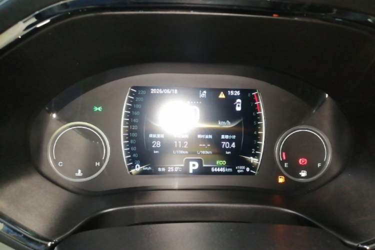 Used Chery Tiggo 8 2018 1.5 TCI Automatic Flagship Model 5-Seater Instrument Cluster