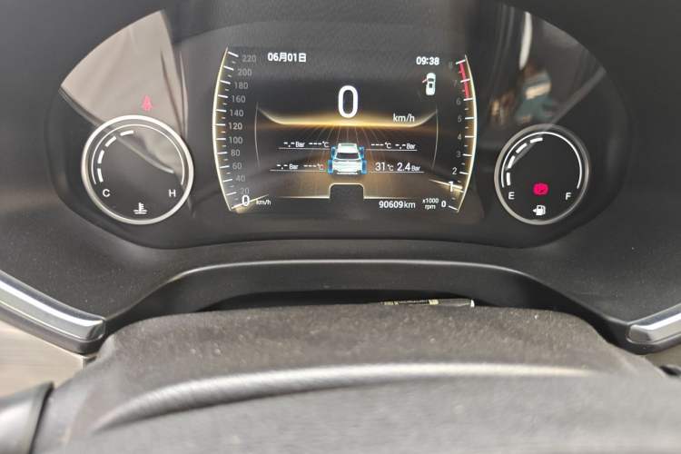 Used Chery Tiggo 8 2018 1.5 TCI Manual Luxury 5-Seater Odometer Close Up