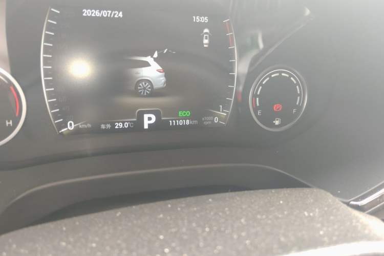 Used Chery Tiggo 8 2018 1.5 TCI Automatic Prestige 5-Seater Odometer Close Up