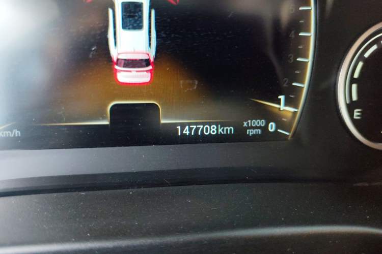Used Chery Tiggo 8 2018 1.5 TCI Manual Luxury 5-Seater Odometer Close Up
