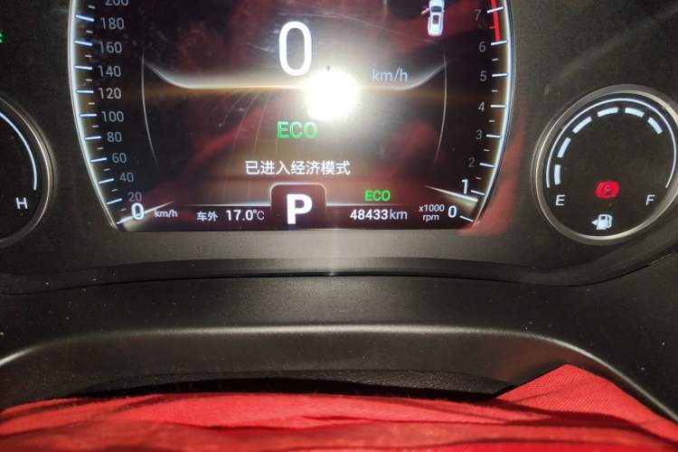 Used Chery Tiggo 8 2018 1.5 TCI Automatic Luxury Model 5 Seats Odometer Close Up