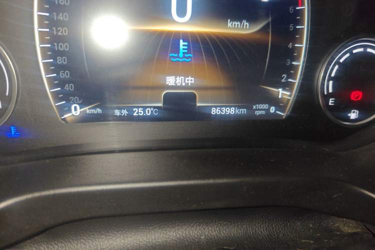 Used Chery Tiggo 8 2018 1.5 TCI Manual Prestige 7-Seater Odometer Close Up