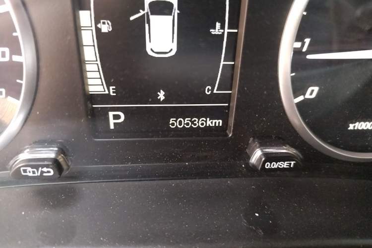 Used Chery Tiggo 8 2018 1.5 TCI Automatic Exclusive Edition 5-seater Odometer Close Up