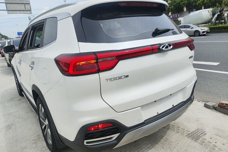 Used Chery Tiggo 8 2018 1.5 TCI Automatic Prestige 7-Seater Rear Left 45 Deg