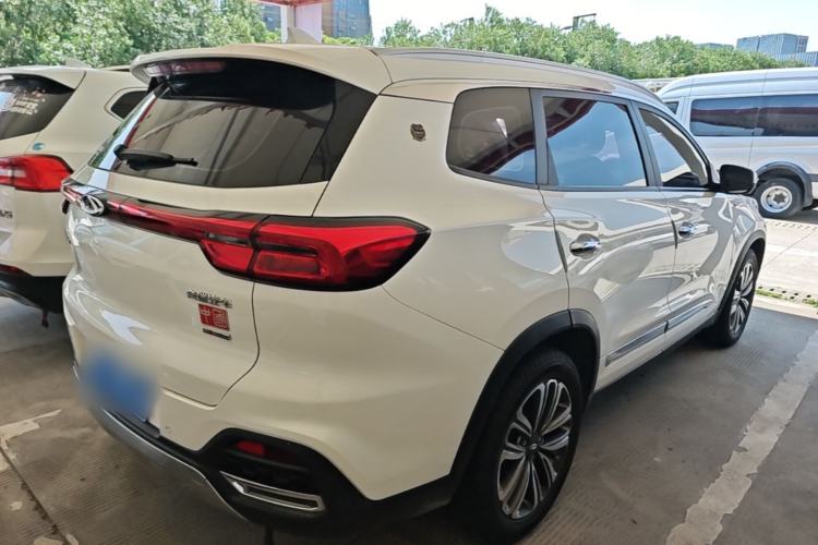 Used Chery Tiggo 8 2018 1.5 TCI Automatic Luxury Model 5 Seats Rear Right 45 Deg