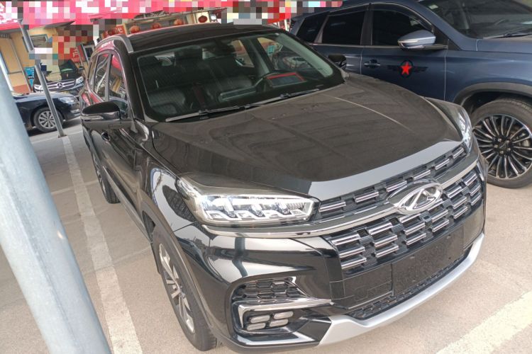 Used Chery Tiggo 8 2019 1.5 TCI Automatic Elite Model Front Right 45 Deg