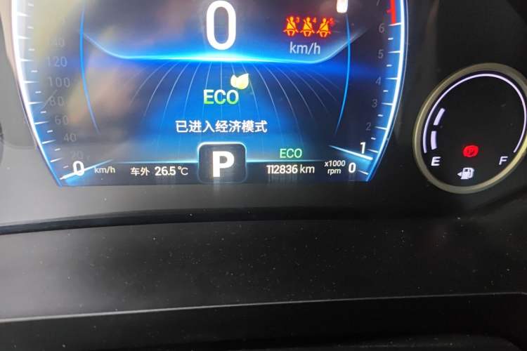 Used Chery Tiggo 8 2019 1.6 TGDI Automatic Fashion Edition Odometer Close Up