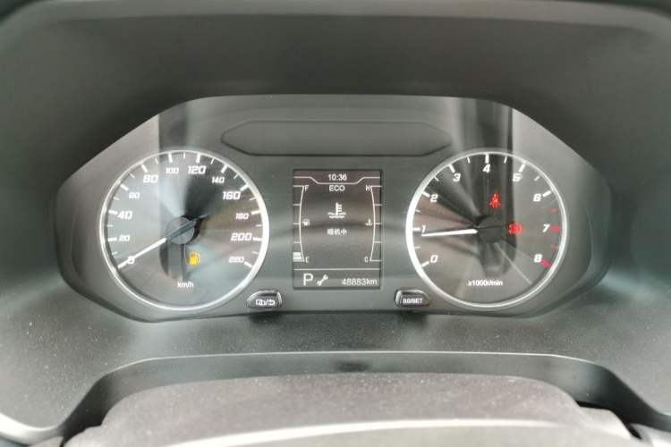 Used Chery Tiggo 8 2019 1.5 TCI Automatic Fashion Model Odometer Close Up
