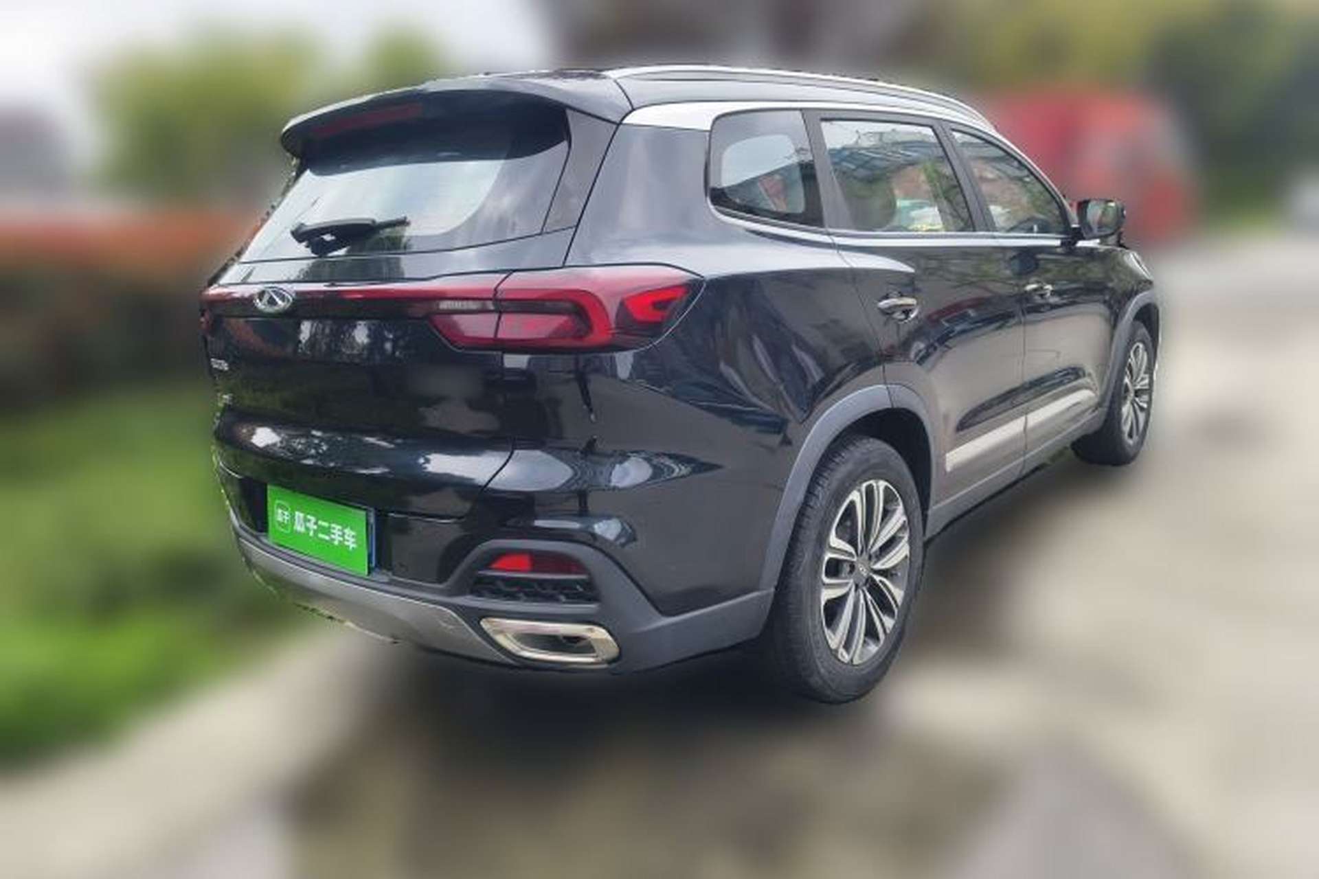 Used Chery Tiggo 8 2019 1.6 TGDI Automatic Elite Model Rear Right 45 Deg