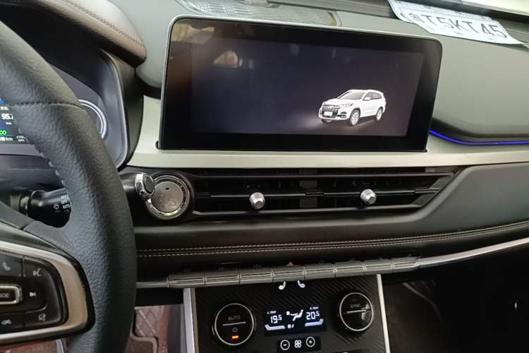 Used Chery Tiggo 8 2019 1.6 TGDI Automatic Elite Model Audio And AC Panel