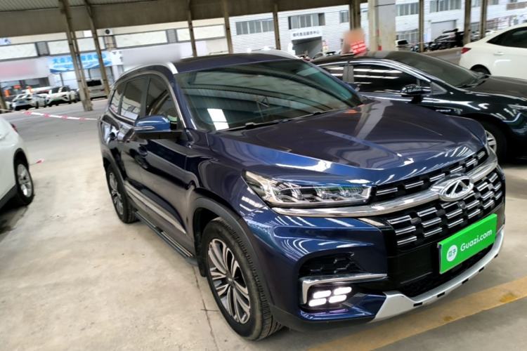 Used Chery Tiggo 8 2019 1.6 TGDI Automatic Luxury Model Front Right 45 Deg