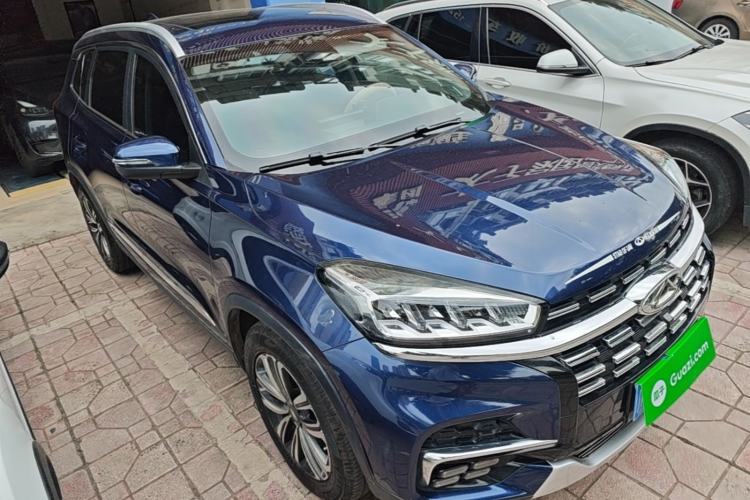 Used Chery Tiggo 8 2019 1.6 TGDI Automatic Luxury Model Front Right 45 Deg