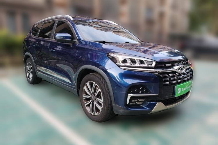 Used Chery Tiggo 8 2019 1.6 TGDI Automatic Luxury Model Front Right 45 Deg