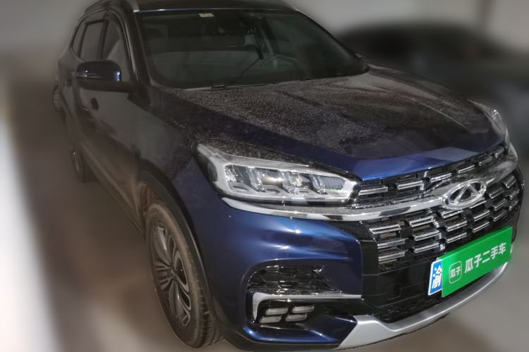Used Chery Tiggo 8 2019 1.6 TGDI Automatic Luxury Model Front Right 45 Deg