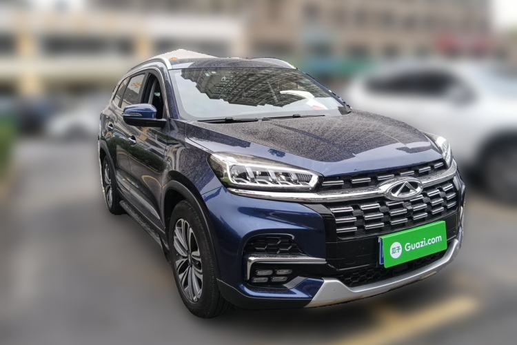 Used Chery Tiggo 8 2019 1.6 TGDI Automatic Luxury Model Front Right 45 Deg