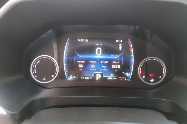 Used Chery Tiggo 8 2019 1.6 TGDI Automatic Luxury Model Instrument Cluster