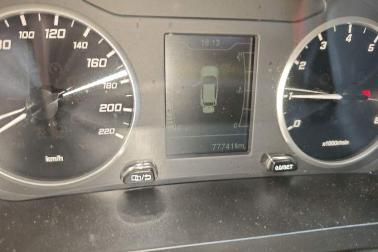 Used Chery Tiggo 8 2019 1.5 TCI Manual Fashion Edition Odometer Close Up