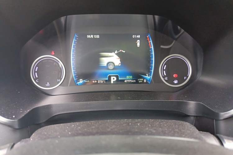 Used Chery Tiggo 8 2019 1.6 TGDI Automatic Elite Model Odometer Close Up
