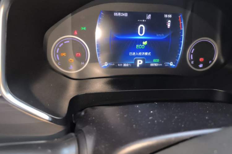 Used Chery Tiggo 8 2019 1.6 TGDI Automatic Luxury Model Odometer Close Up