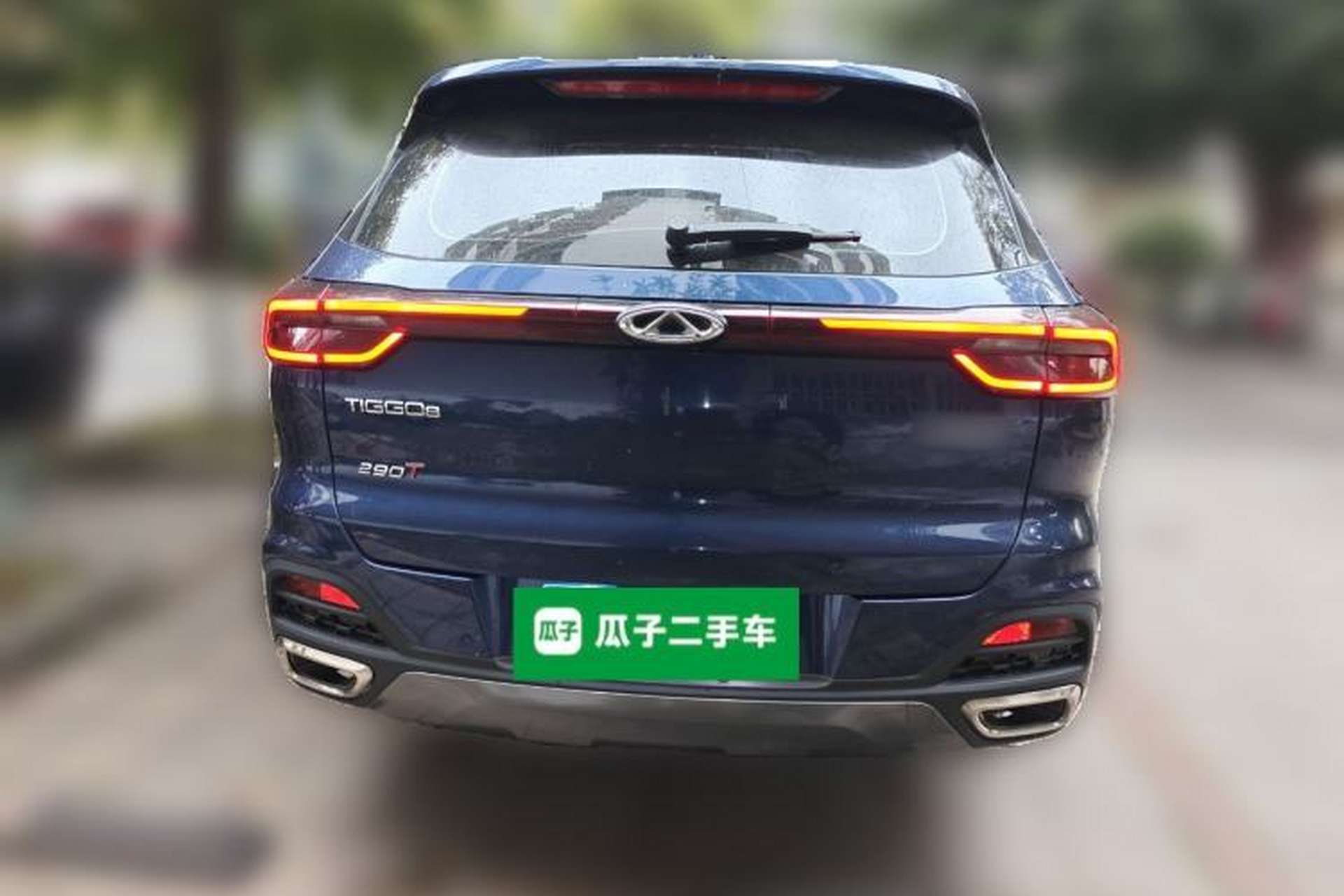 Used Chery Tiggo 8 2019 1.6 TGDI Automatic Prestige Model Rear