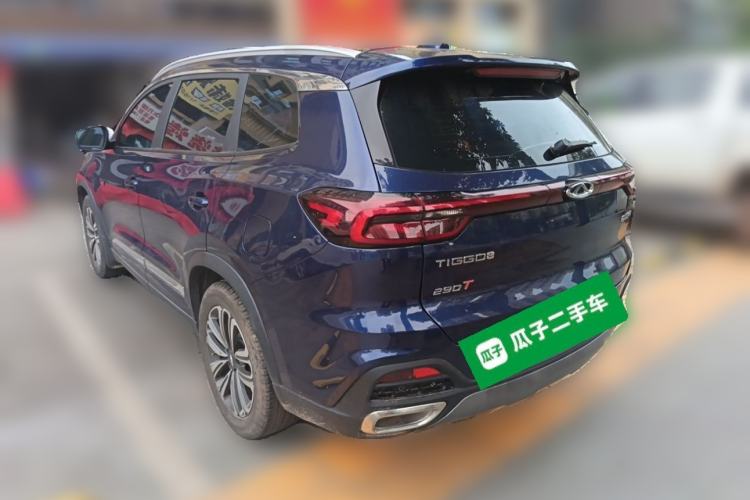 Used Chery Tiggo 8 2019 1.6 TGDI Automatic Elite Model Rear Left 45 Deg