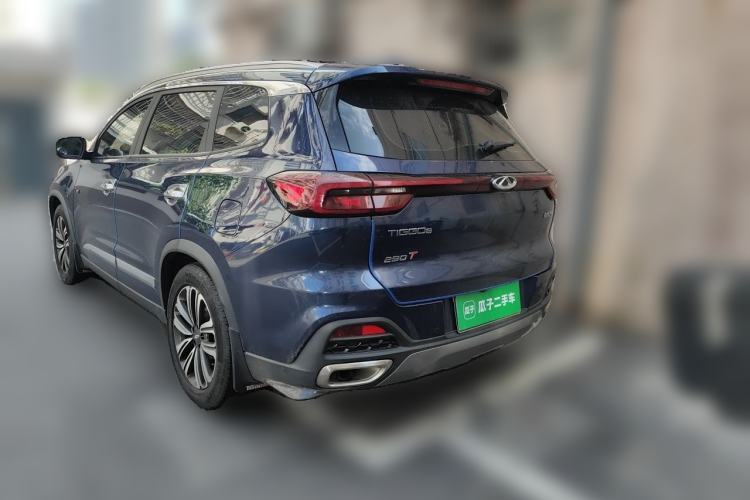Used Chery Tiggo 8 2019 1.6 TGDI Automatic Elite Model Rear Left 45 Deg