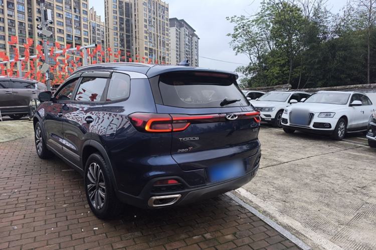 Used Chery Tiggo 8 2019 1.6 TGDI Automatic Elite Model Rear Left 45 Deg