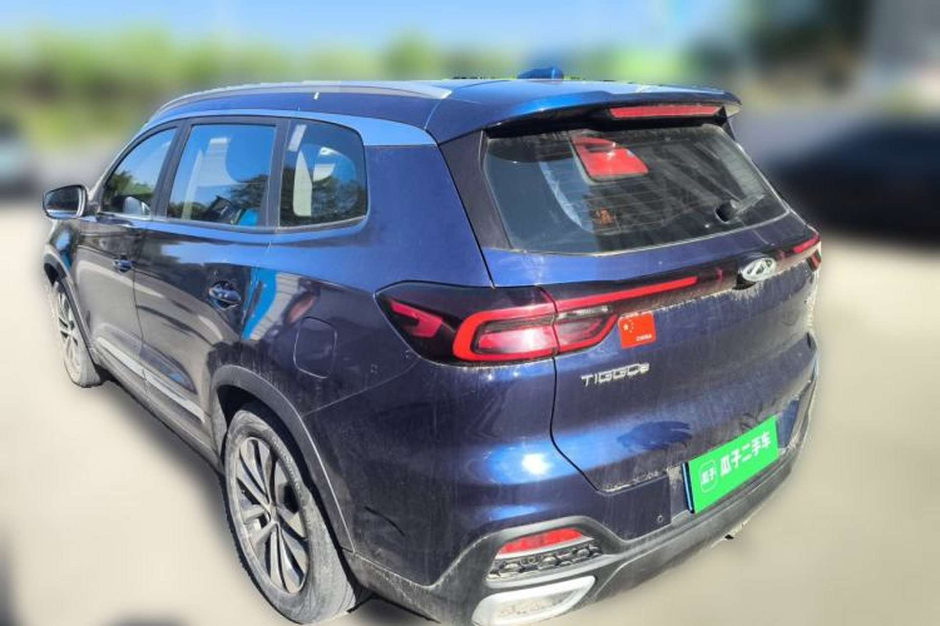 Used Chery Tiggo 8 2019 1.5 TCI Automatic Elite Model Rear Left 45 Deg