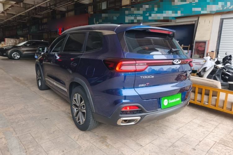 Used Chery Tiggo 8 2019 1.6 TGDI Automatic Elite Model Rear Left 45 Deg