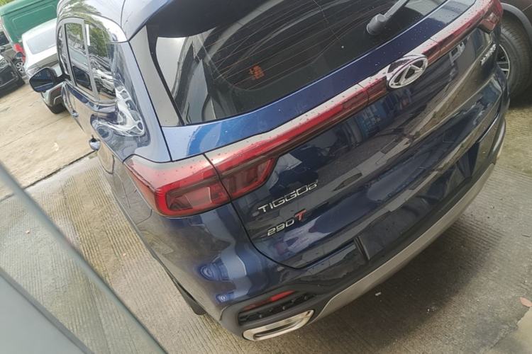Used Chery Tiggo 8 2019 1.6 TGDI Automatic Luxury Model Rear Left 45 Deg