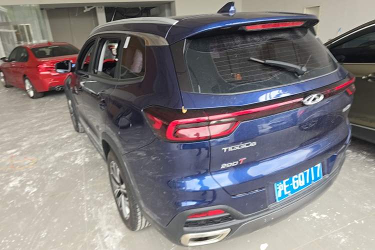 Used Chery Tiggo 8 2019 1.6 TGDI Automatic Elite Model Rear Left 45 Deg