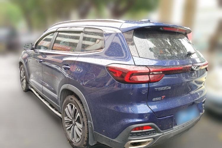 Used Chery Tiggo 8 2019 1.6 TGDI Automatic Elite Model Rear Left 45 Deg