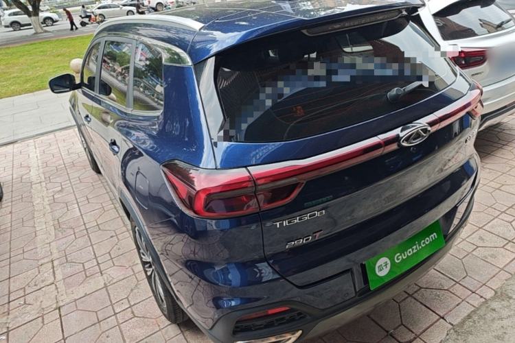 Used Chery Tiggo 8 2019 1.6 TGDI Automatic Luxury Model Rear Left 45 Deg