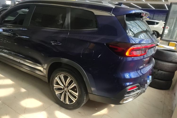 Used Chery Tiggo 8 2019 1.6 TGDI Automatic Elite Model Rear Left 45 Deg