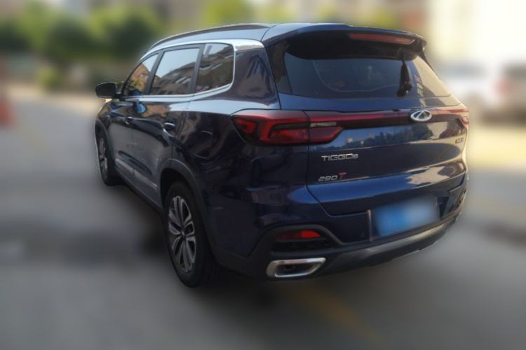 Used Chery Tiggo 8 2019 1.6 TGDI Automatic Luxury Model Rear Left 45 Deg