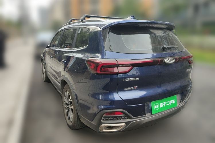 Used Chery Tiggo 8 2019 1.6 TGDI Automatic Luxury Model Rear Left 45 Deg