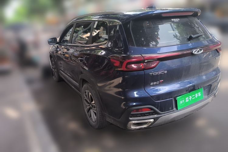 Used Chery Tiggo 8 2019 1.6 TGDI Automatic Luxury Model Rear Left 45 Deg