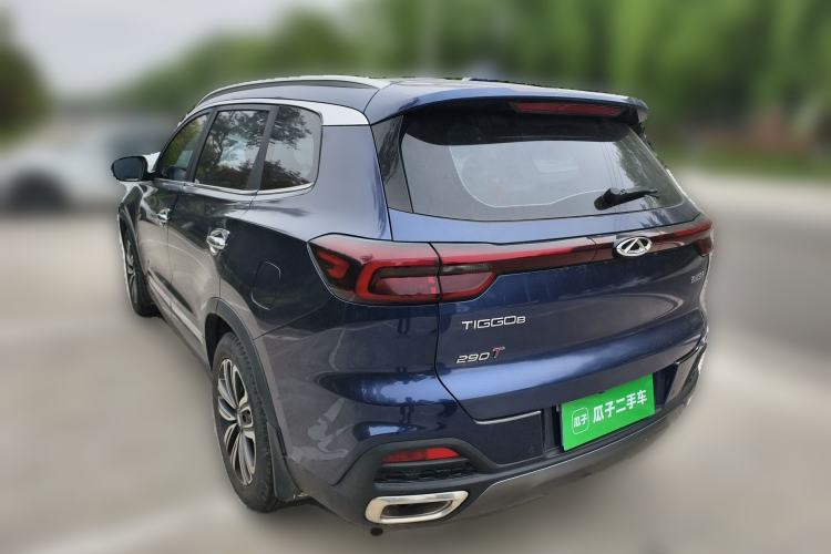 Used Chery Tiggo 8 2019 1.6 TGDI Automatic Luxury Model Rear Left 45 Deg