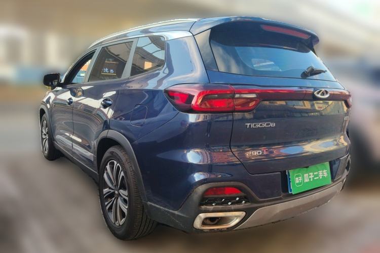 Used Chery Tiggo 8 2019 1.6 TGDI Automatic Elite Model Rear Left 45 Deg