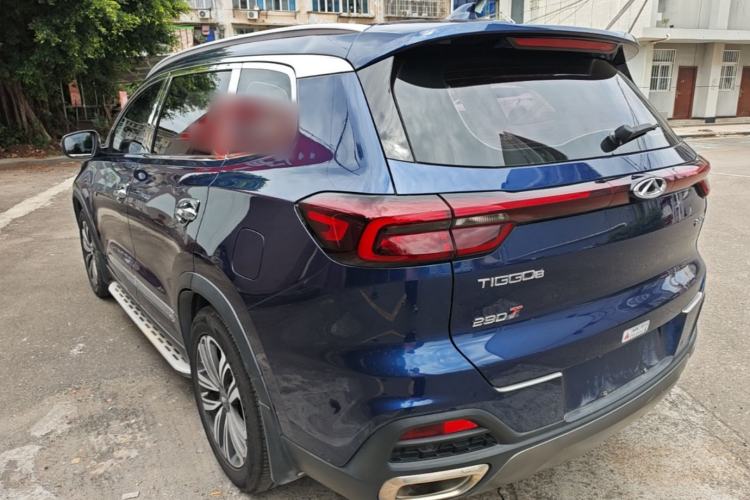 Used Chery Tiggo 8 2019 1.6 TGDI Automatic Elite Model Rear Left 45 Deg