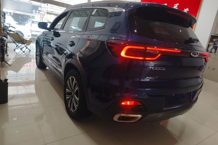 Used Chery Tiggo 8 2019 1.6 TGDI Automatic Elite Model Rear Left 45 Deg